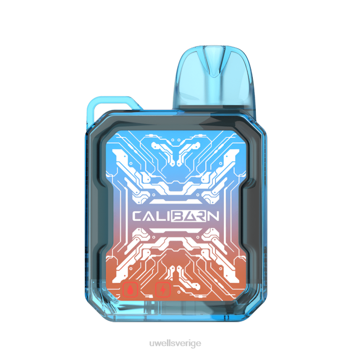 UWELL CALIBURN bar b6000 engångsvape blå razz is RT0H277 UWELL Vape Buy