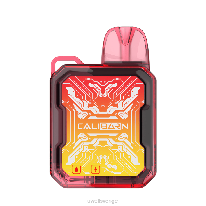 UWELL CALIBURN bar b6000 engångsvape tranbärssylt RT0H279 UWELL Vape Disposable