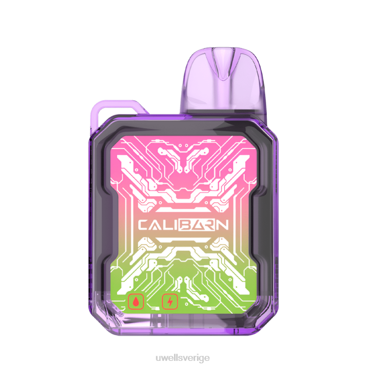 UWELL CALIBURN bar b6000 engångsvape tranbärssylt RT0H279 UWELL Vape Disposable