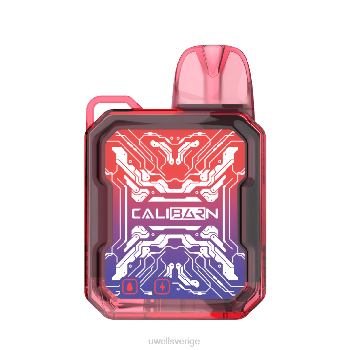 UWELL CALIBURN bar b6000 engångsvape tranbärssylt RT0H279 UWELL Vape Disposable