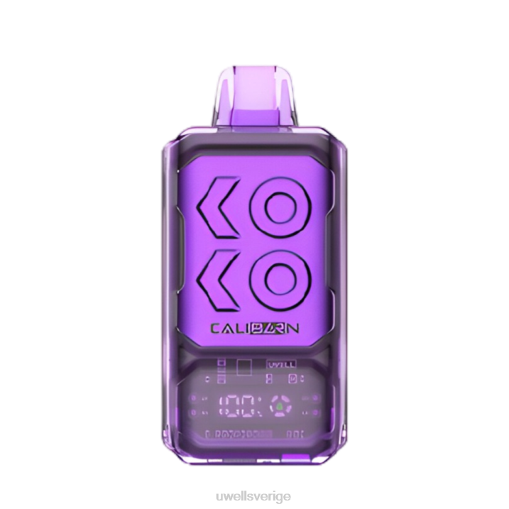 UWELL CALIBURN bar s12000 engångsvape druvis RT0H285 UWELL Vape Price