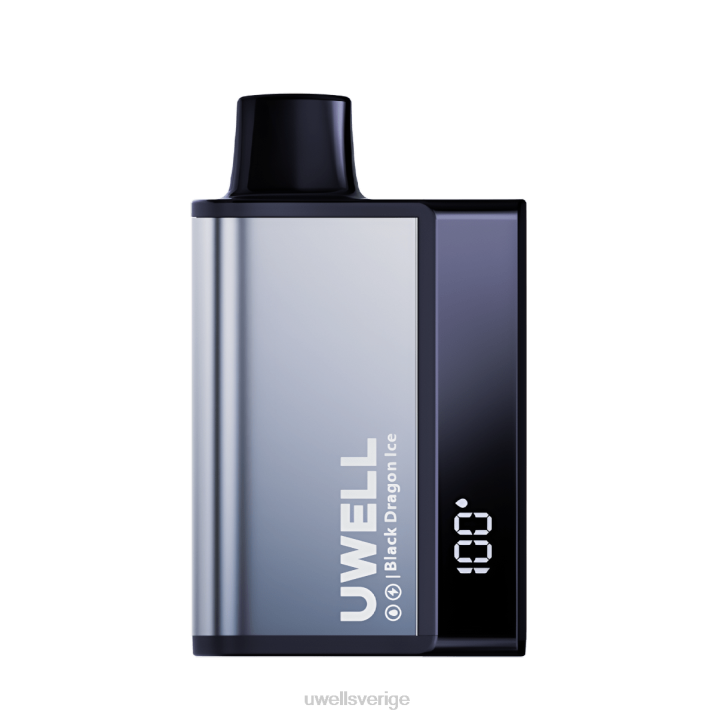 UWELL DL8000 engångsvape svart drakis RT0H282 UWELL Stockholm