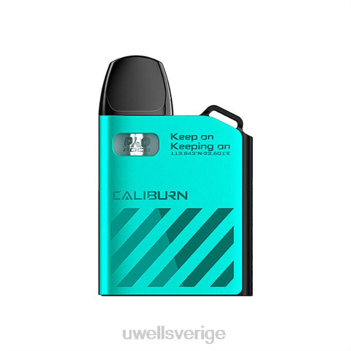 UWELL CALIBURN AK2 kit | 15w turkos blå RT0H88 UWELL Vape For Sale