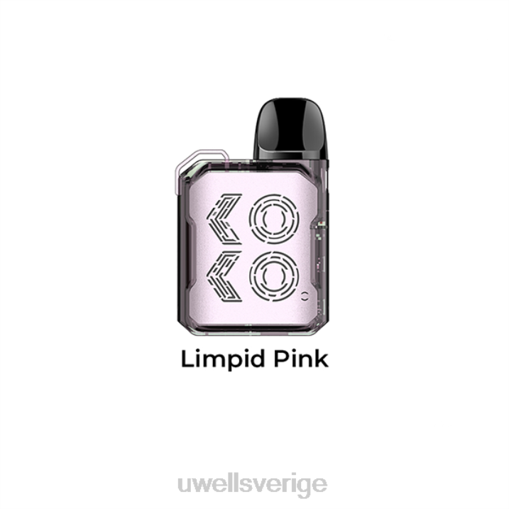 UWELL CALIBURN GK2 pod kit klar rosa RT0H102 UWELL Stockholm