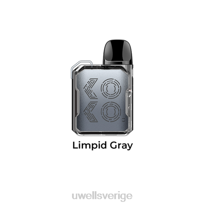 UWELL CALIBURN GK2 pod kit klargrå RT0H105 UWELL Vape Price