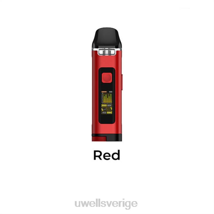 UWELL CROWN D pod kit röd RT0H122 UWELL Stockholm
