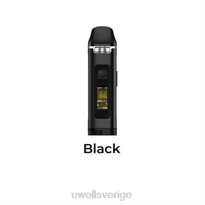 UWELL CROWN D pod kit svart RT0H117 UWELL Vape Buy