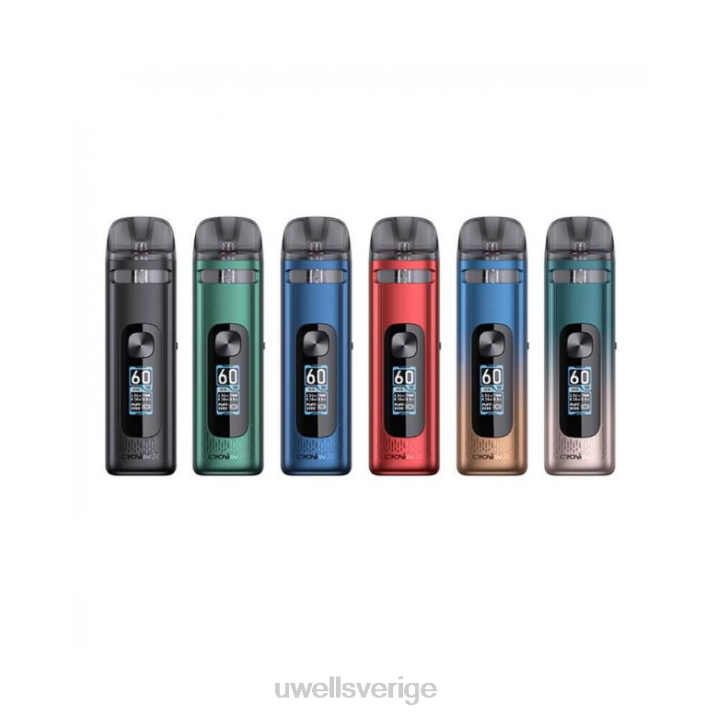 UWELL CROWN X kit pod system blå RT0H235 UWELL Vape Price