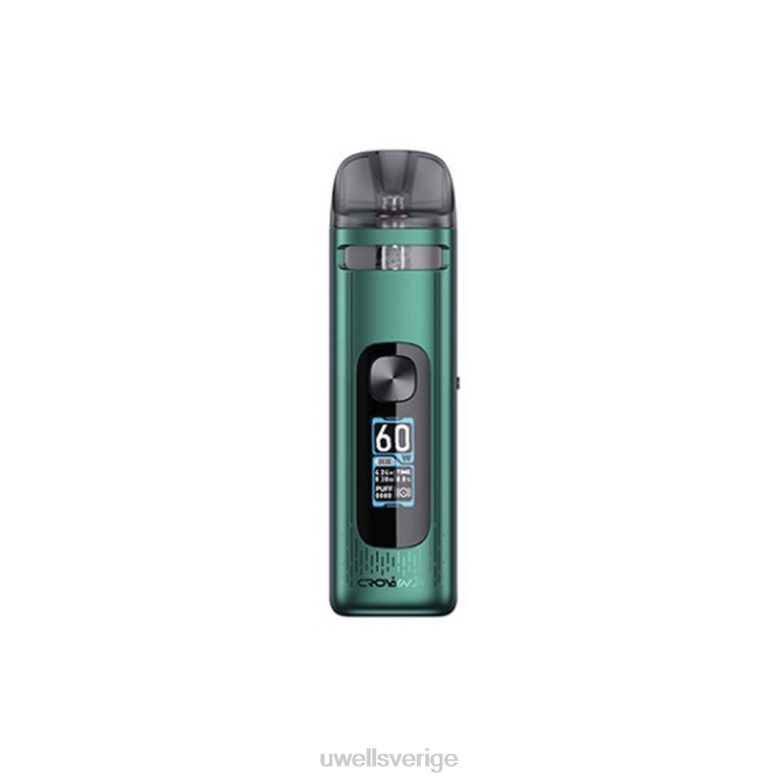 UWELL CROWN X kit pod system grön RT0H236 UWELL Vape Shop