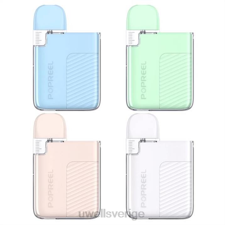 UWELL POPREEL PK1 pod kit | 520 mah makron blå RT0H53 UWELL Malmö