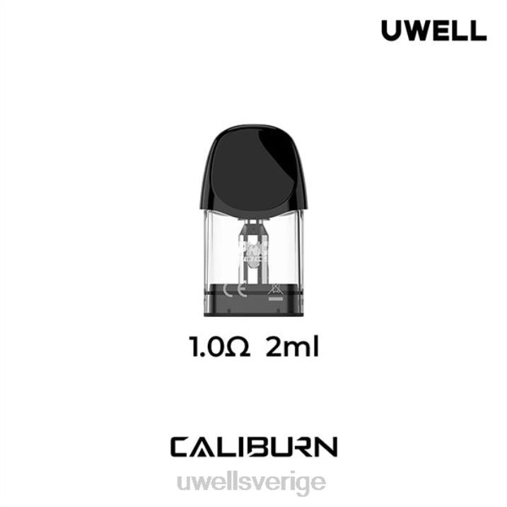 UWELL CALIBURN A3 ersättning pods | 4-pack 1,0 ohm RT0H18 UWELL Vape For Sale