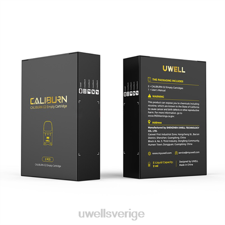 UWELL CALIBURN G2 ersättningsskivor 2-pack RT0H17 UWELL Vape Buy