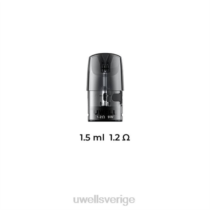 UWELL CRAVAT ersättningsskivor 1,2 ohm RT0H96 UWELL Vape Shop