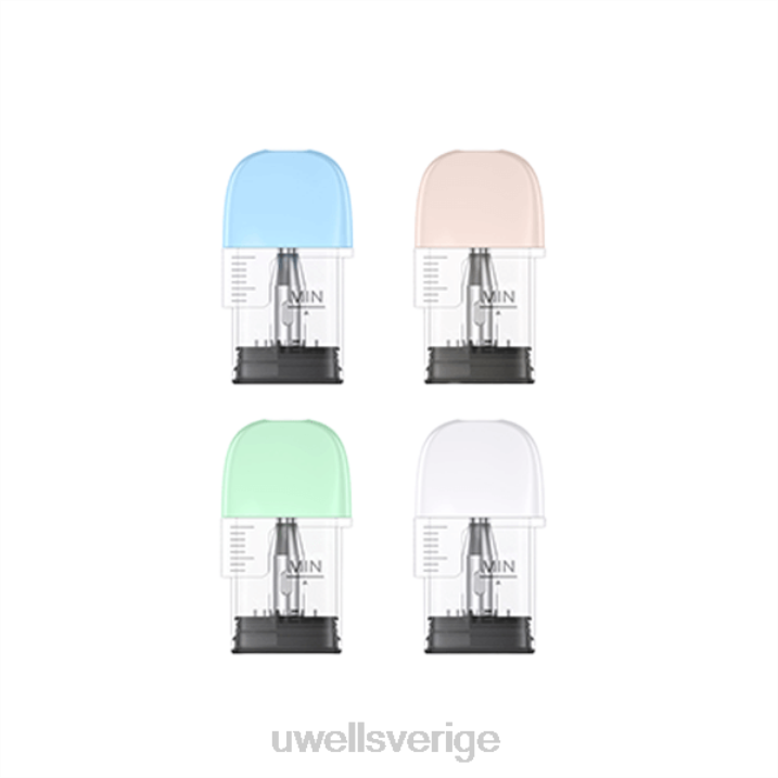 UWELL POPREEL P1 ersättningsdosa (4-pack) 1,2 ohm RT0H84 UWELL Vape Flavours