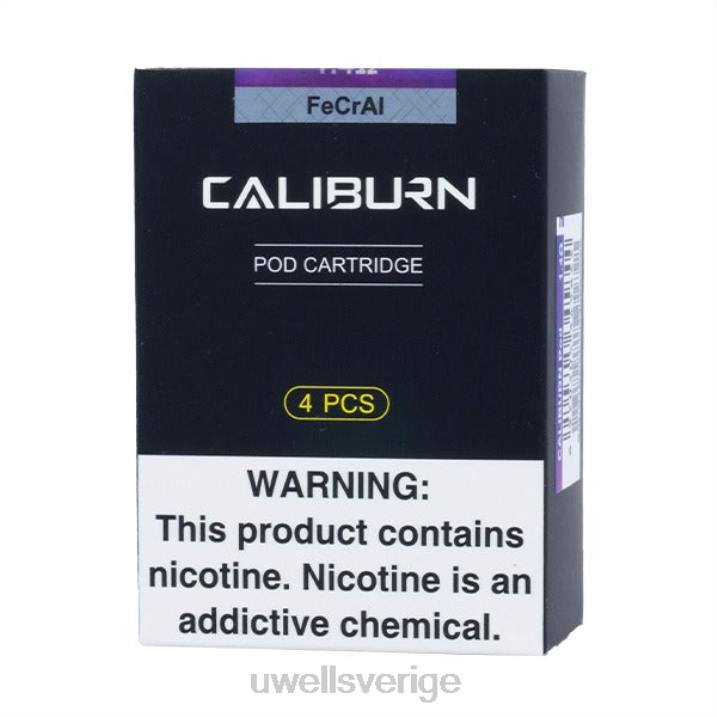 UWELL CALIBURN ersättningskassett 4-pack RT0H35 UWELL Vape Price