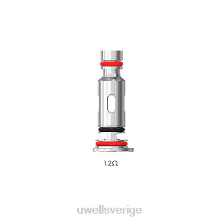 UWELL CALIBURN G2 spolar | 4-pack un2 mesh-h 1,2ohm RT0H2 UWELL Stockholm