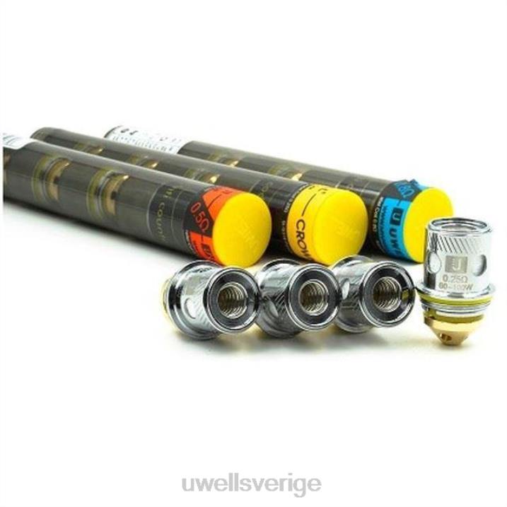 UWELL CROWN 2 ersättningsspolar (4-pack) sus316 parallell 0,25ohm RT0H260 UWELL E Cigarette