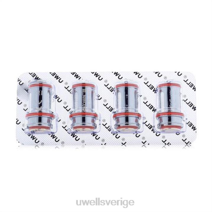 UWELL CROWN 3 spolar (4-pack) 0,4 ohm RT0H92 UWELL Stockholm