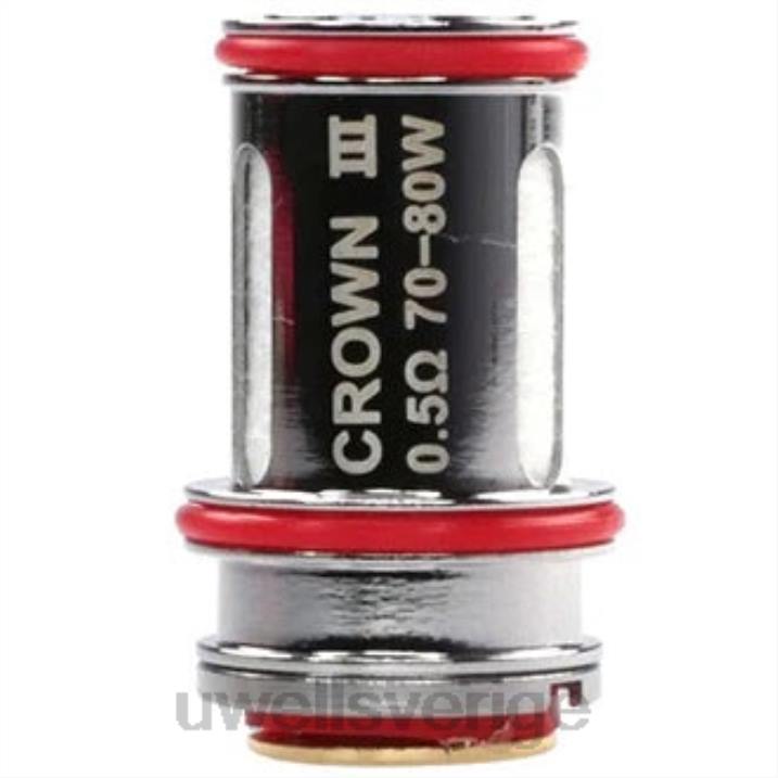 UWELL CROWN 3 spolar (4-pack) 0,5 ohm RT0H93 UWELL Malmö