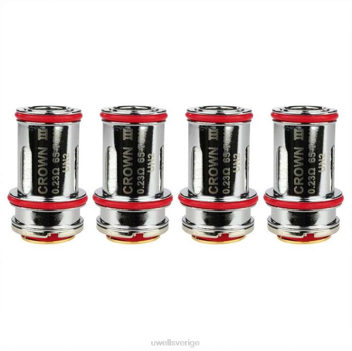 UWELL CROWN 3 spolar (4-pack) un2 mesh 0,23ohm RT0H94 UWELL Vape Flavours