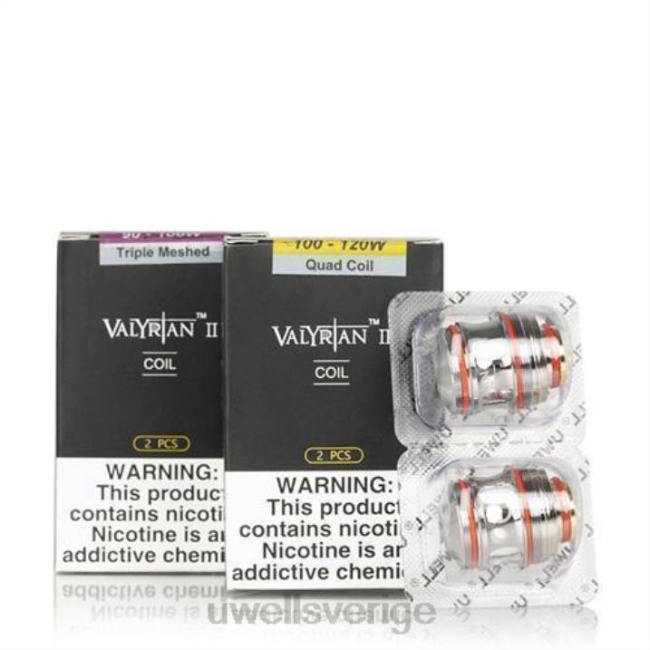 UWELL VALYRIAN 2 ersättningsspolar (2-pack) un2 dual mesh 0,14ohm RT0H29 UWELL Vape Disposable