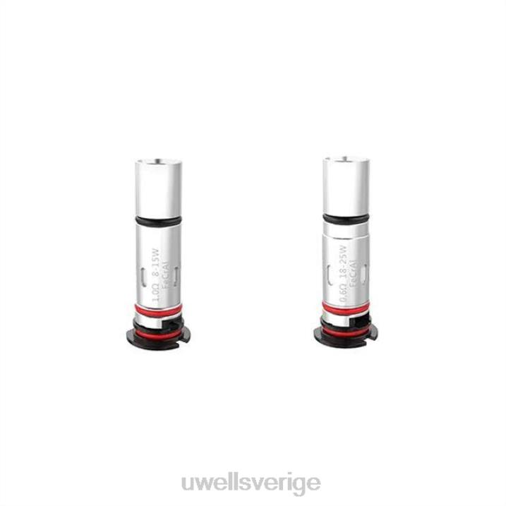 UWELL VALYRIAN pod-ersättningsspolar (4-pack) 1,0 ohm mtl RT0H33 UWELL Malmö